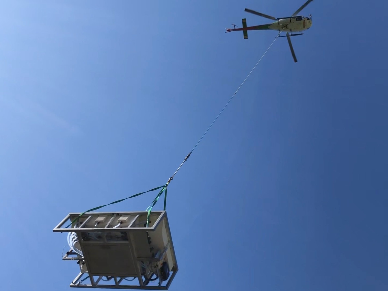 Spa inox hélicoptère