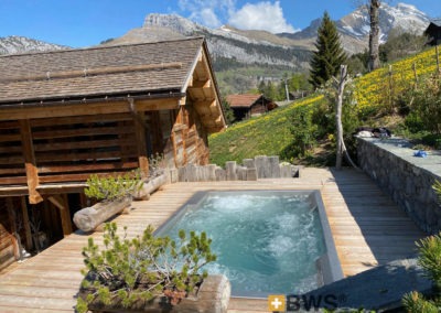 Spa inox chalet