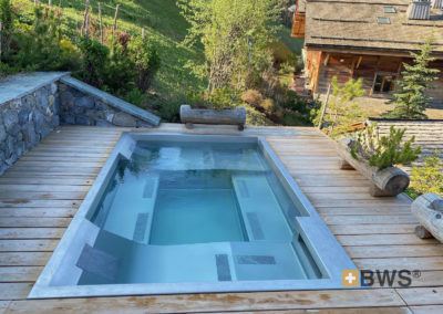 Spa inox chalet