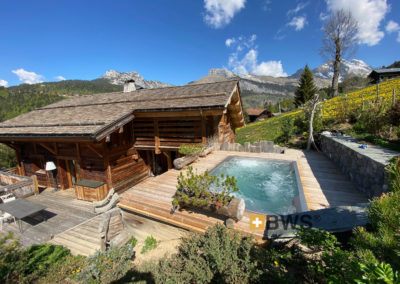 Spa inox chalet